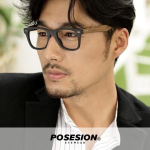Gọng kính vân gỗ POSESION Hiro