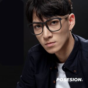 Gọng Kính Vân Gỗ POSESION Fumio
